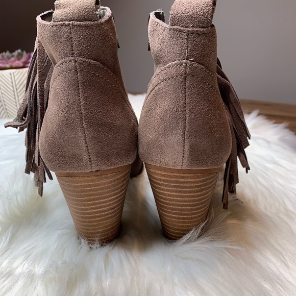 Steve Madden Ciarra Suede Fringe Bootie - Picture 7 of 9